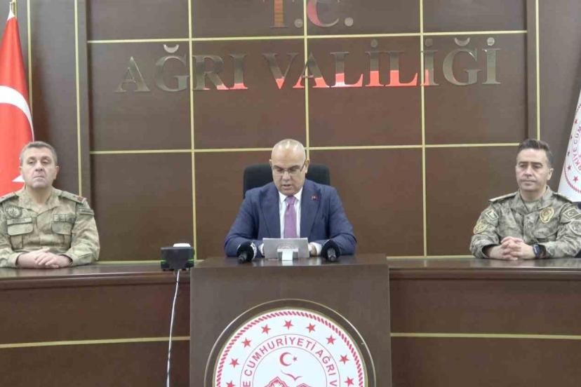 Ağrı Valisi Koç: "Devletin gücü ve kararlılığı her şartta sahadadır