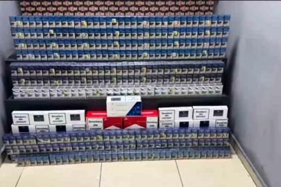 Ağrı’da 2 bin paket kaçak sigara ele geçirildi