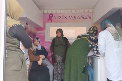 Ağrı’da gezici kanser tarama aracı köy köy dolaşarak kadınlara ücretsiz hizmet sunuyor