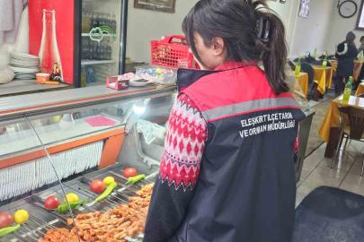 Ağrı’da gıda güvenliği çalışmaları kapsamında 750 işletme kontrolden geçti