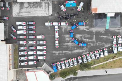Ağrı’da güvenlik güçlerine 85 yeni araç teslim edildi
