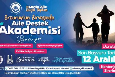Aile destek akademisi başlıyor