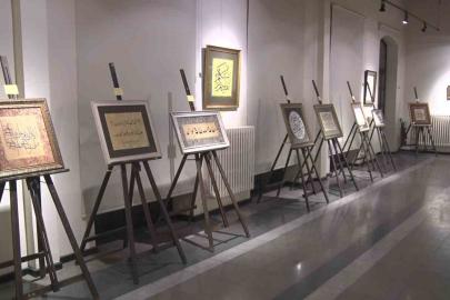 Ailenin önemi, hat sanatının zarafetiyle yorumlandı