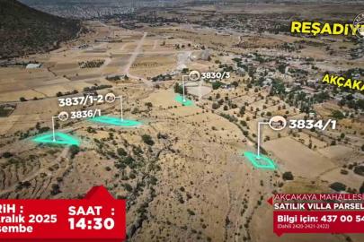 Akçakaya ve Endürlük’te 30 prestijli parsel ihaleyle satışta
