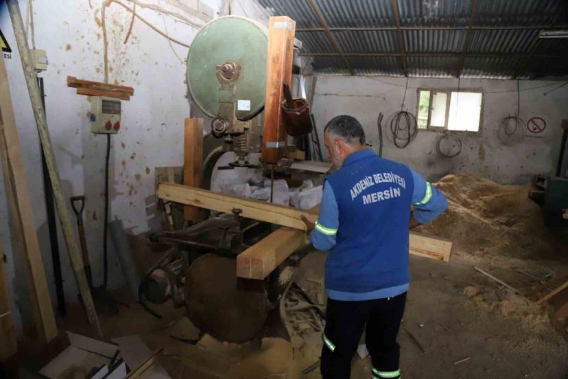 Akdeniz Belediyesi, üreterek kaynaklarını verimli kullanıyor