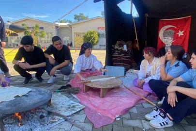 Aksu’da ders zili Yörük Çadırında çaldı