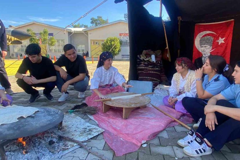 Aksu’da ders zili Yörük Çadırında çaldı