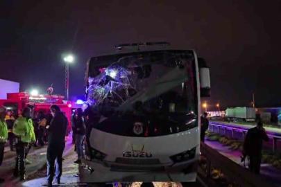 Amasya’da zincirleme kaza: 23 yaralı