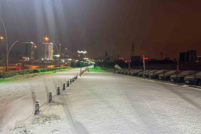 Ankara’da kar yağışı etkili oldu