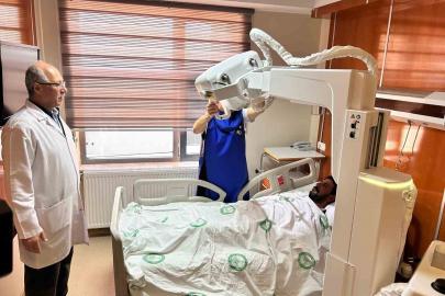 Ankara’da yerli mobil dijital röntgen cihazı hizmete sunuldu