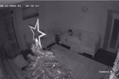 Antalya 4.3 ile sallandı, deprem anı güvenlik kamerasına yansıdı