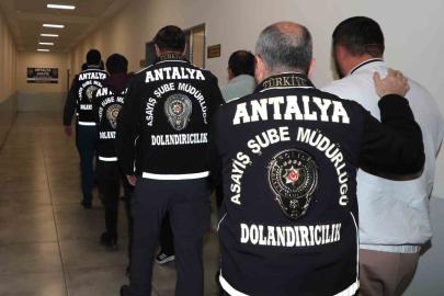 Antalya’da milyonluk dolandırıcılık operasyonu