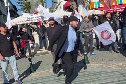 Antalya’da muhalif görüşlü gruplar arasında tartışma