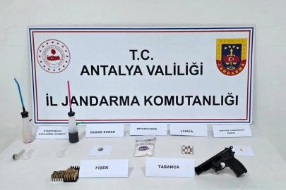 Antalya’da uyuşturucu operasyonu: 4 şüpheliye adli işlem