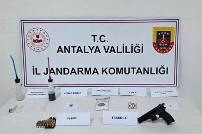 Antalya’da uyuşturucu operasyonu