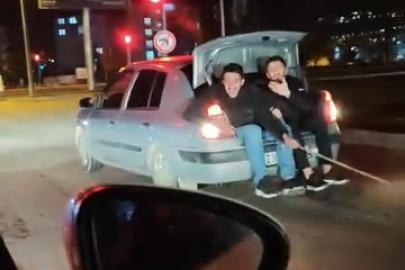 Arızalanan TOFAŞ’ı iple çektiler