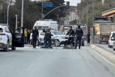 Arnavutköy’de hafriyat kamyonunun çarptığı yaşlı adam olay yerinde hayatını kaybetti