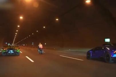 Arnavutköy’de trafiği tehlikeye atan yarışçılara jandarma operasyonu