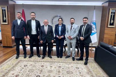 Avrupa Kayserili İşverenler Birliği’nden Başkan Büyükkılıç’a ziyaret