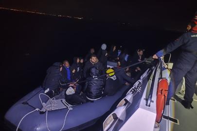 Aydın’da 31 düzensiz göçmen kurtarıldı