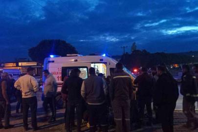 Ayvalık’ta trafik kazası: 2 yaralı