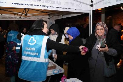 Balıkesir Büyükşehirden 20 ilçede kandil ikramı