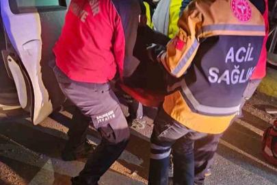 Balıkesir’de trafik kazası: 2 yaralı