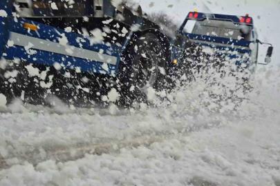 Bartın’da kar yağışı etkisini sürdürüyor
