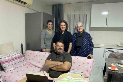 Başkan Akın’dan, Suat Salgın’a geçmiş olsun ziyareti