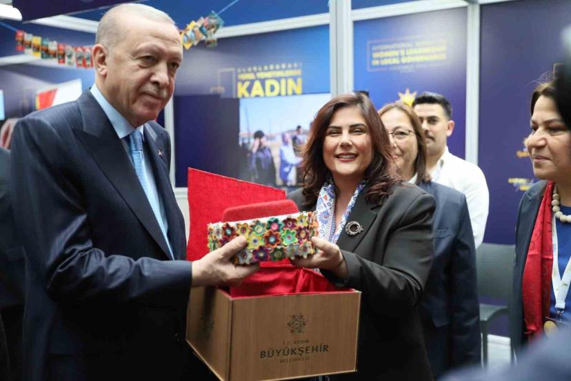 Başkan Çerçioğlu’ndan Cumhurbaşkanı Erdoğan’a ’Aydın’ hediyesi