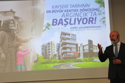 Başkan Çolakbayrakdar "Kocasinan, insan odaklı hizmetlerle altın çağını yaşıyor"