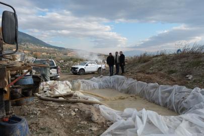 Başkan Erol, sondaj çalışmalarını inceledi