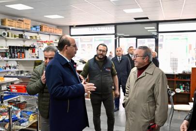 Başkan Geçit, ÖZSAN Sanayi Sitesi esnafının taleplerini dinledi