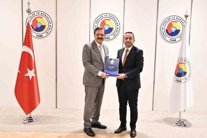 Başkan Güngör, başkan Hisarcıklıoğlu’na dosya sundu