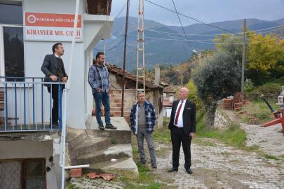 Başkan Kumral yapımı tamamlanan hizmet alanlarını yerinde inceledi