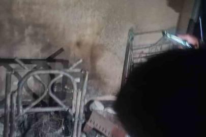 Batman’da apartman boşluğunda çıkan yangın söndürüldü