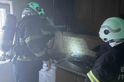 Batman’da evde çıkan yangın söndürüldü