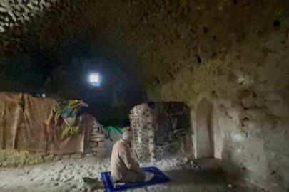 Batman’da Gömek Yaylası’nda yeraltında cami bulundu