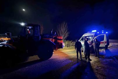 Batman’da hasta almaya giderken yolda kalan ambulansı özel idare ekipleri kurtardı