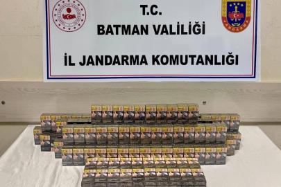 Batman’da kaçakçılık operasyonu