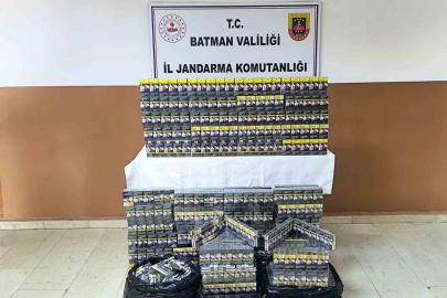 Batman’da kaçakçılık operasyonu