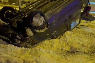 Batman’da kar ve buzlanma kazaya neden oldu: 2 yaralı