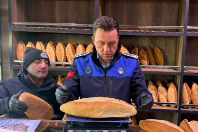 Bayburt’taki fırınlarda hijyen ve gramaj denetimi yapıldı