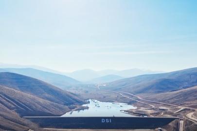 Bayburt’taki Yelpınar Göleti’nde su tutulmaya başlandı