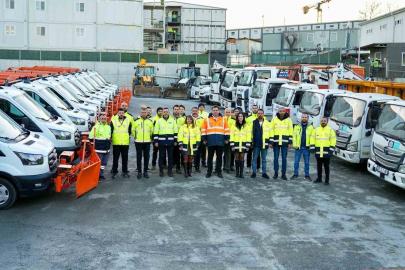 Beşiktaş Belediyesi olumsuz hava şartlarına karşı hazırlıklarını tamamladı