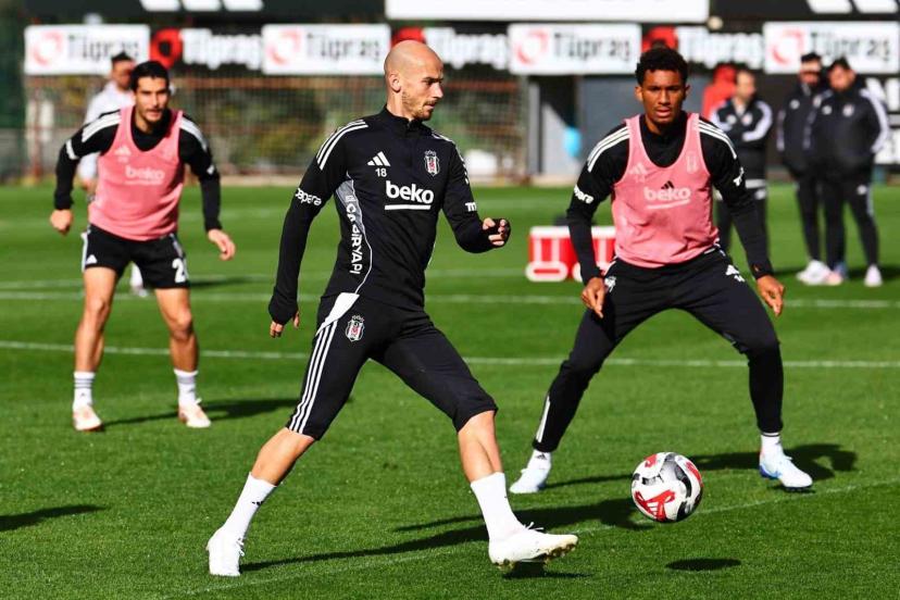 Beşiktaş’ta Trabzonspor maçı hazırlıkları devam etti