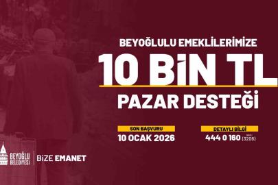 Beyoğlu’nda emeklilere verilen pazar desteği 2026’da da devam edecek