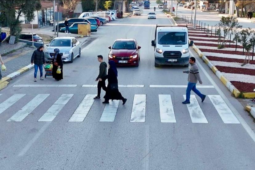Bilecik’te drone denetiminde 13 araç sürücüsüne ceza