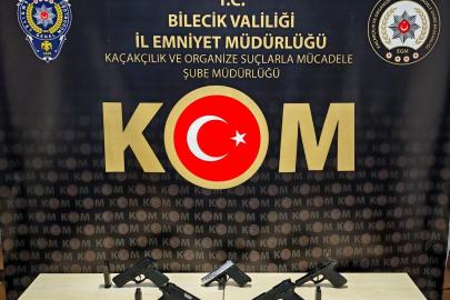 Bilecik’te kaçak silah operasyonu: 1 şüpheli tutuklandı