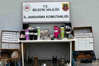 Bilecik’te kaçakçılık operasyonu